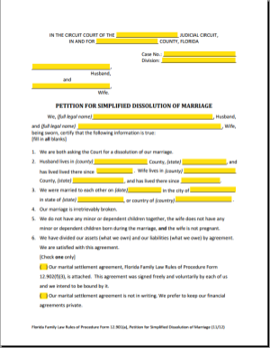 How to Fill Out Divorce Papers in California