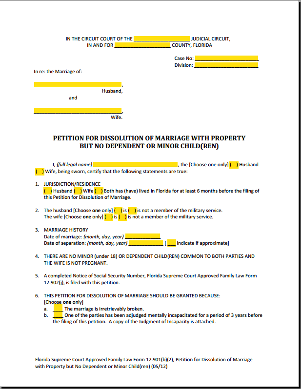 What to Say in the Affidavit