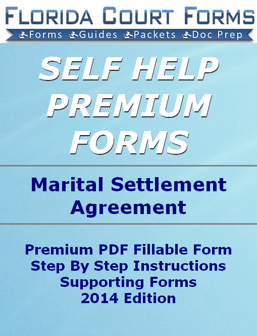 Marital Settlement Agreement with Children Premium Forms Packet
