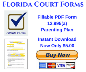 Instant Download PDF Fillable Form 12.995(a)